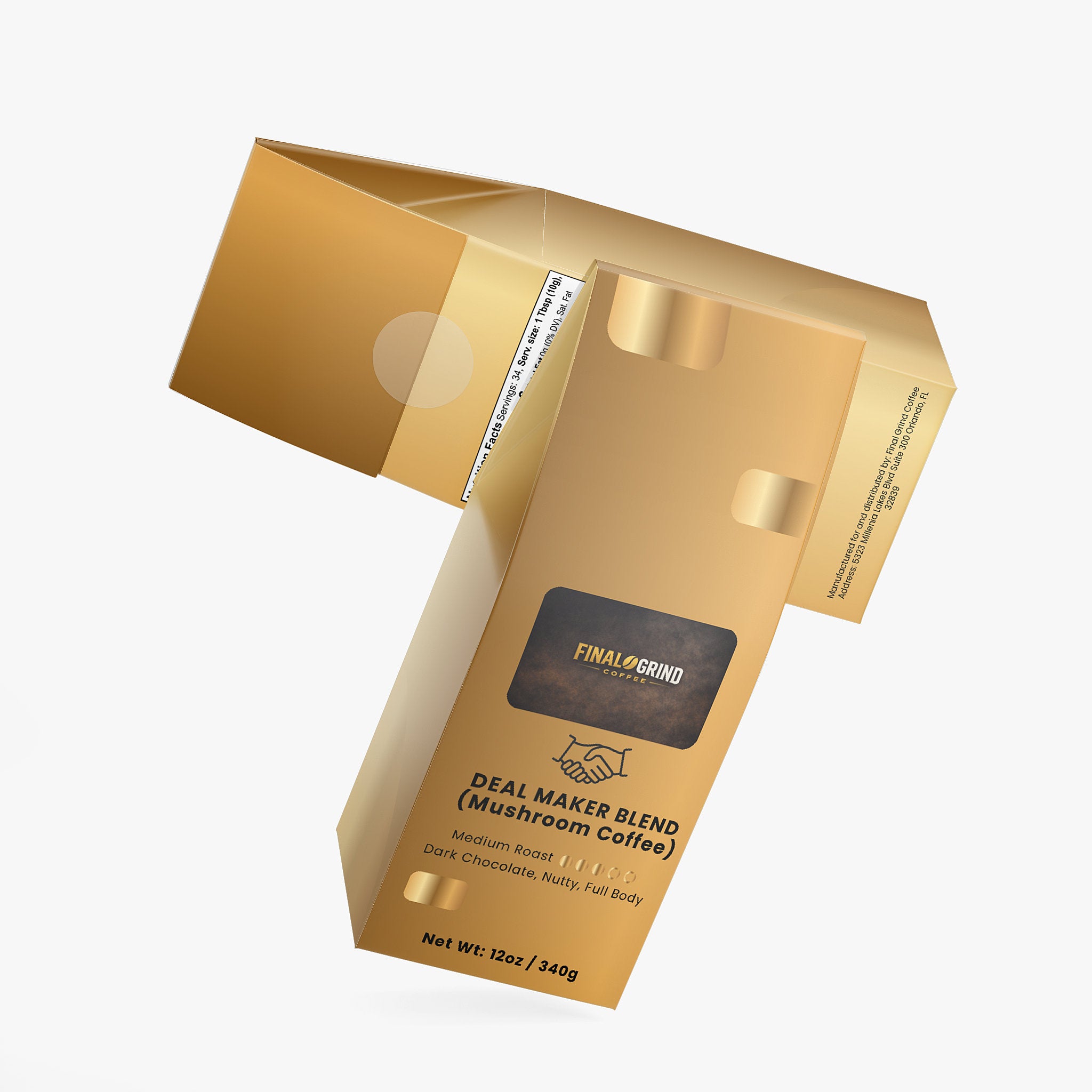 DEAL MAKER BLEND (Mushroom Functional Coffee)
