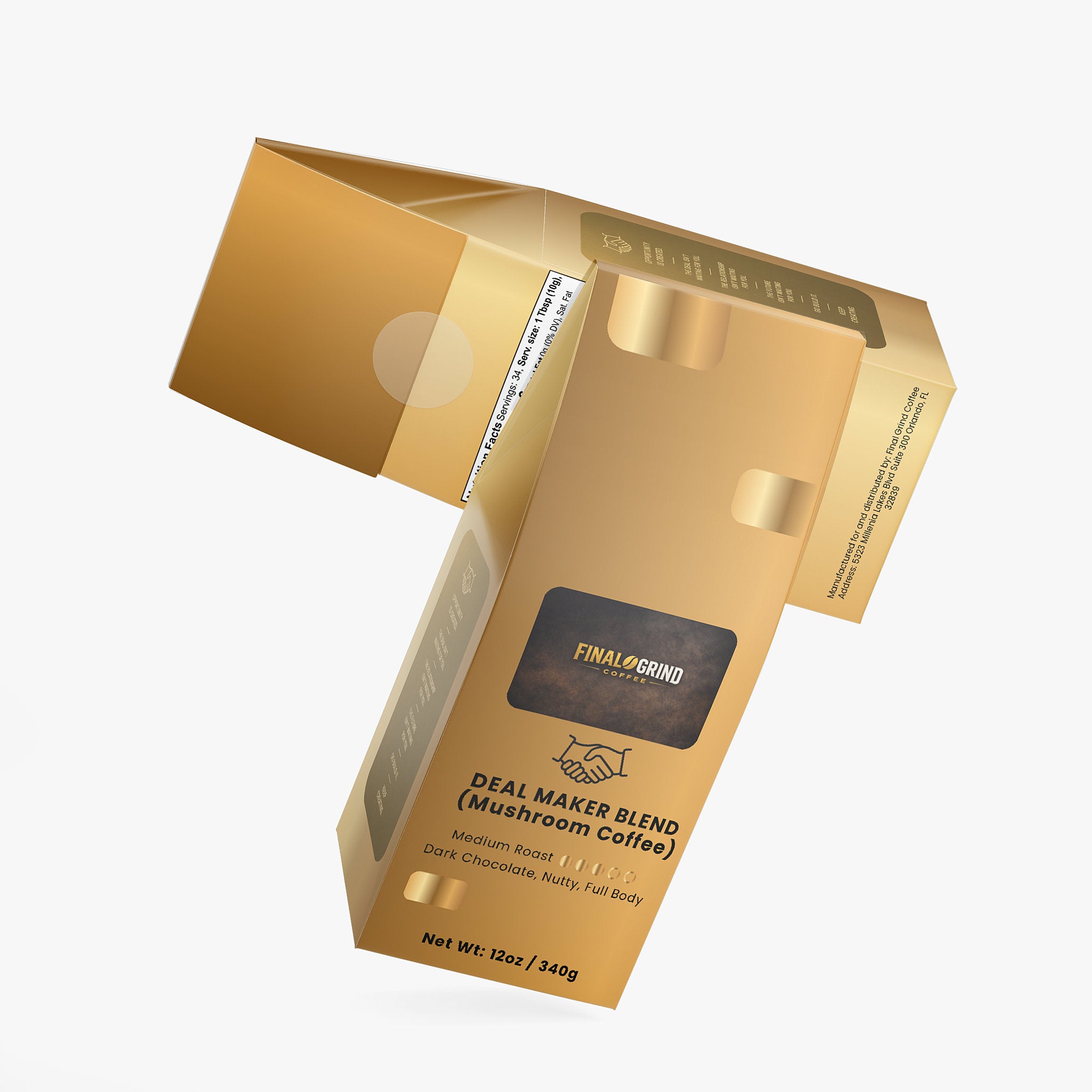 DEAL MAKER BLEND (Mushroom Functional Coffee)