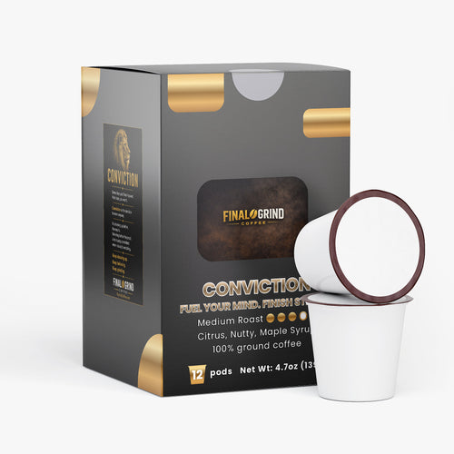 Conviction Coffee Pods(Medium Roast)