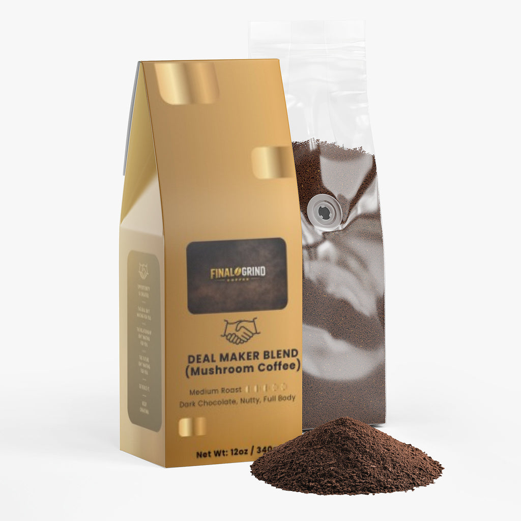 DEAL MAKER BLEND (Mushroom Functional Coffee)