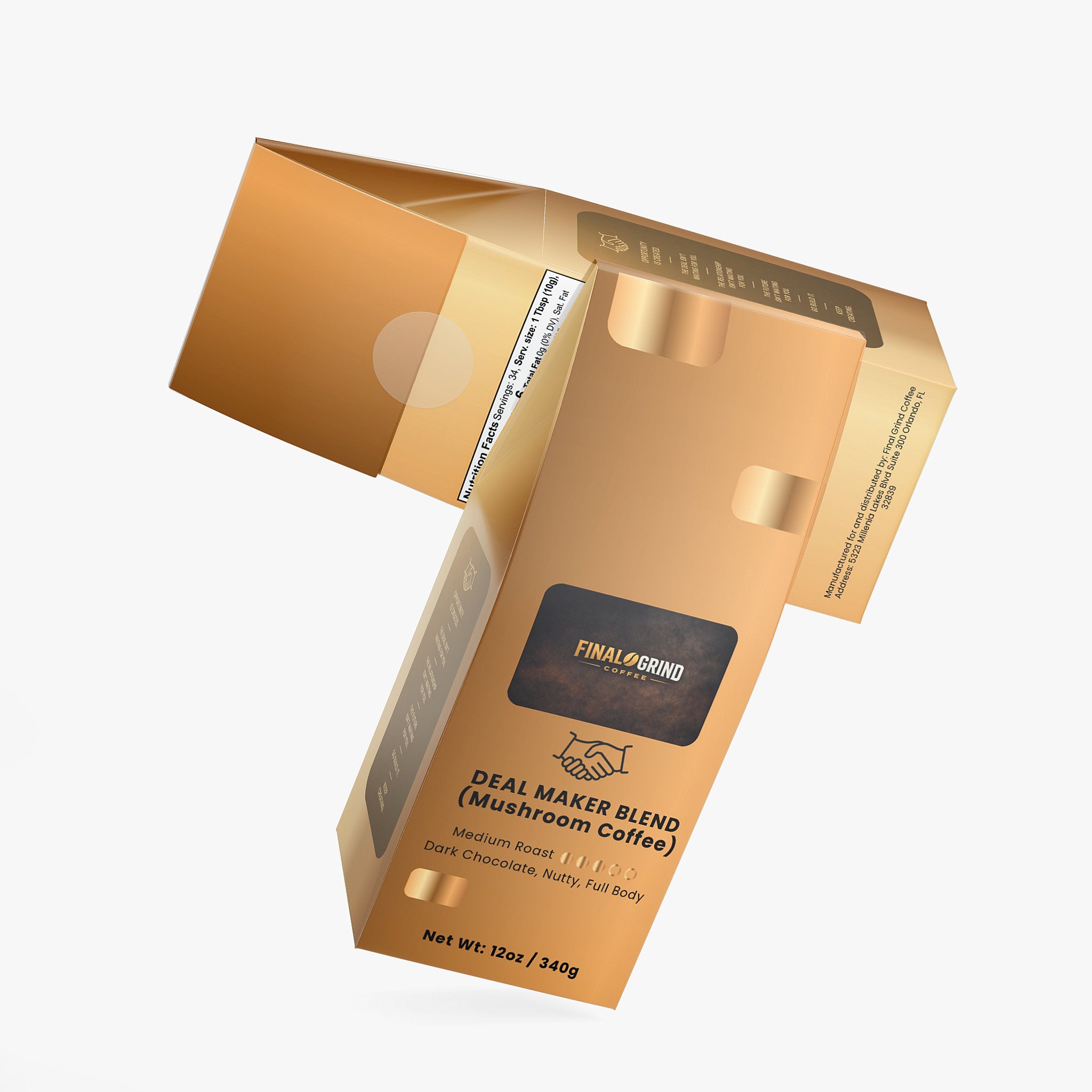 DEAL MAKER BLEND (Mushroom Functional Coffee)